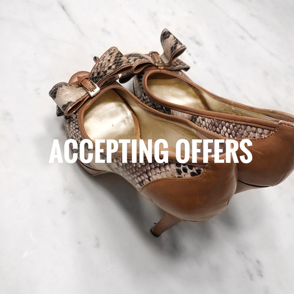 Guess Platform Peep Toe Shoes